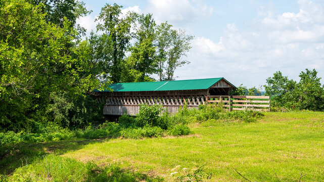 Canal Greenway Bridge in Licking County, Ohio