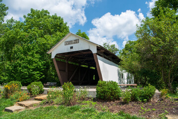 Zeller-Smith Covered Bridge in Fairfield County, Ohio