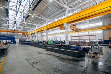 Department of long steel constrictions at contemporary plant