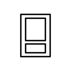 door icon design, illustration design