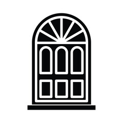 door icon design, illustration design