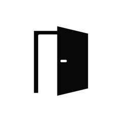 door icon design, illustration design