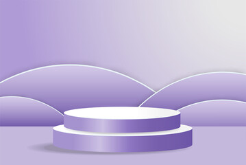 Simple Podium Background