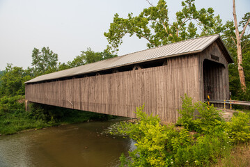 North Pole Road Covered Bridge in Brown County, Ohio