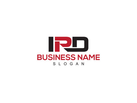 Minimalist IPD Letter Logo Icon Vector Art For Your Luxury Business