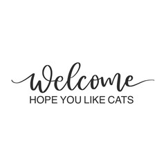 vector illustration of love pet lettering. Inspiration quote. pet care lettering quotes