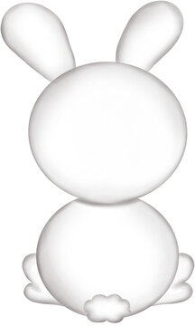 Little white rebbit