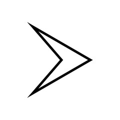 Arrow sign icon for web or app development. up down left right arrow icon