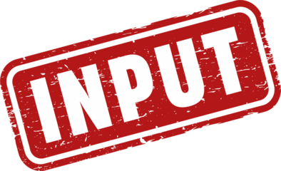 Input square grunge stamp