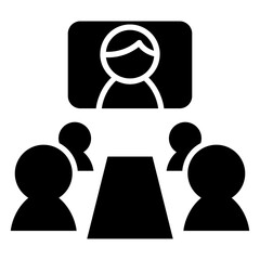 Video conference icon