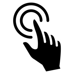 Obraz premium Double click icon