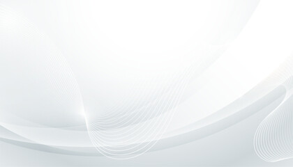 modern and smooth wavy line business backdrop in minimal style