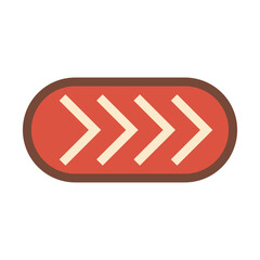 Arrow Retro Element Sign Symbol Icon Direction