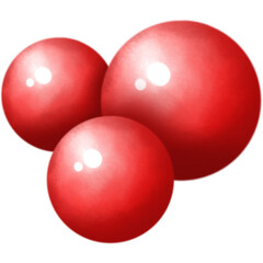 Holly, round decoration