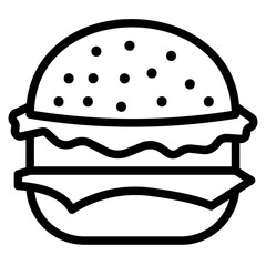 hamburger outline icon