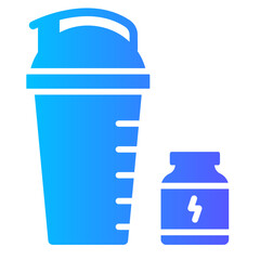 supplement gradient icon