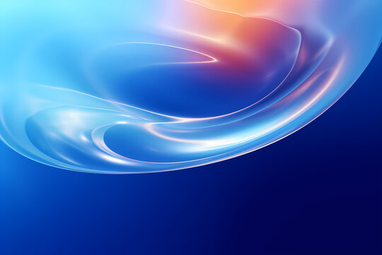 abstract blue background with water blop