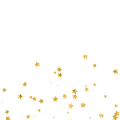 Fototapeta na wymiar Gold glitter texture star planet illustration
