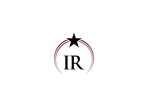 Modern Alphabet IR Png Logo, Luxury Ir ri Logo Letter Vector Png For You