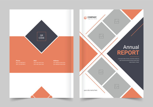 Cover design template, Company Profile Cover or Booklet and Catalog Cover, Cover Design for Brochure, Annual Report, Magazine, Cover page design, Print, Brochure
