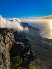 view from the mountain