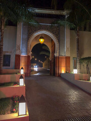 entrance to the mosque