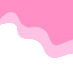 random pink shape