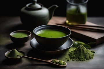 cup of green tea