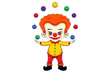 Little Joker Character Design Illustration