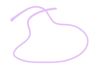Purple monoline abstract