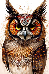 Illustrated Owl