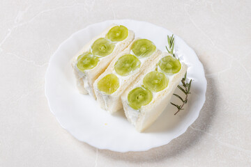 サンドイッチ　Photos of various common sandwiches