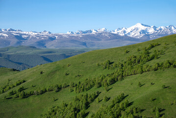 Summer day in the Elbrus region. Kabardino-Balkaria
