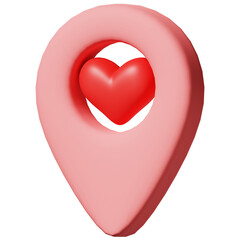 Pin Love Location