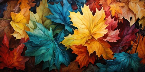 Breathtaking Display Of Autumn Leaves