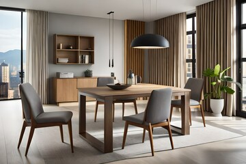 Fototapeta premium modern dining room