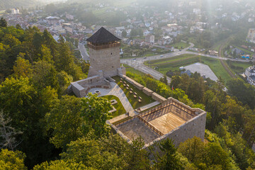 The Castle Muszyna, Dolina Popradu, Beskid Sądecki, Małopolska, Poland, EU - obrazy, fototapety, plakaty