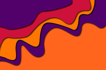 Bright colored abstract art design, for creative industries and campaigns