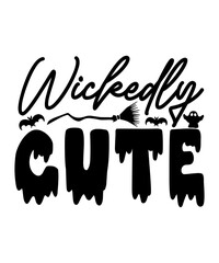 Obraz premium halloween SVG T-shirt Design 