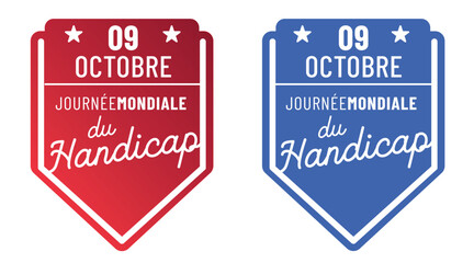 journée mondiale du handicap le 9 octobre