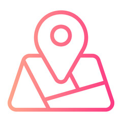 location gradient icon