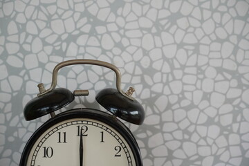 alarm clock against grey background - 651463269