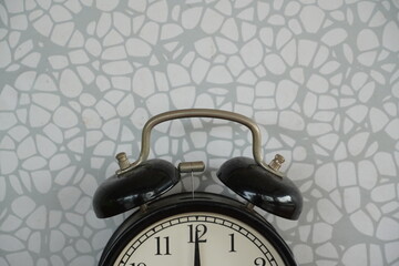 alarm clock against grey background - 651463298