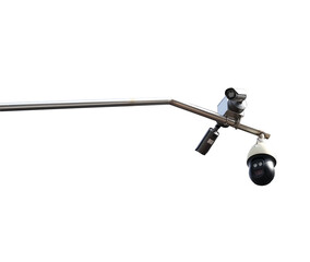 한국 골목 감시카메라 투명 이미지