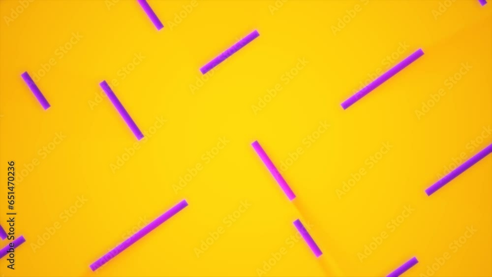 Poster yellow patterns futuristic energy glowing from rectangles and squares background