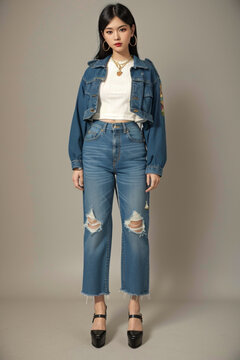 Vintage and Retro Styles Vintage-inspired clothing, including pieces from the '90s and early 2000s, has been making a comeback. Think baggy jeans, crop tops, Generative AI