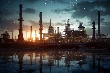 Oil gas industry business. Generative AI 