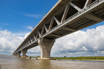 Fototapeta na wymiar Padma Bridge exclusive 4k image