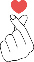 손가락하트