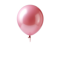 pink balloon isolated PNG. pink balloon for birthday party PNG. pink balloon for gender reveal. Balloon PNG
